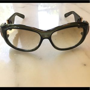 Authentic Gucci Bamboo Horsebit sunglasses, Olive